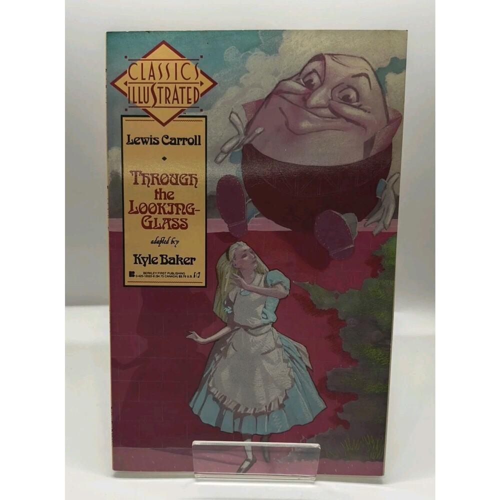 Classics Illustrated #3: Through the Looking Glass by Lewis Carroll 1990